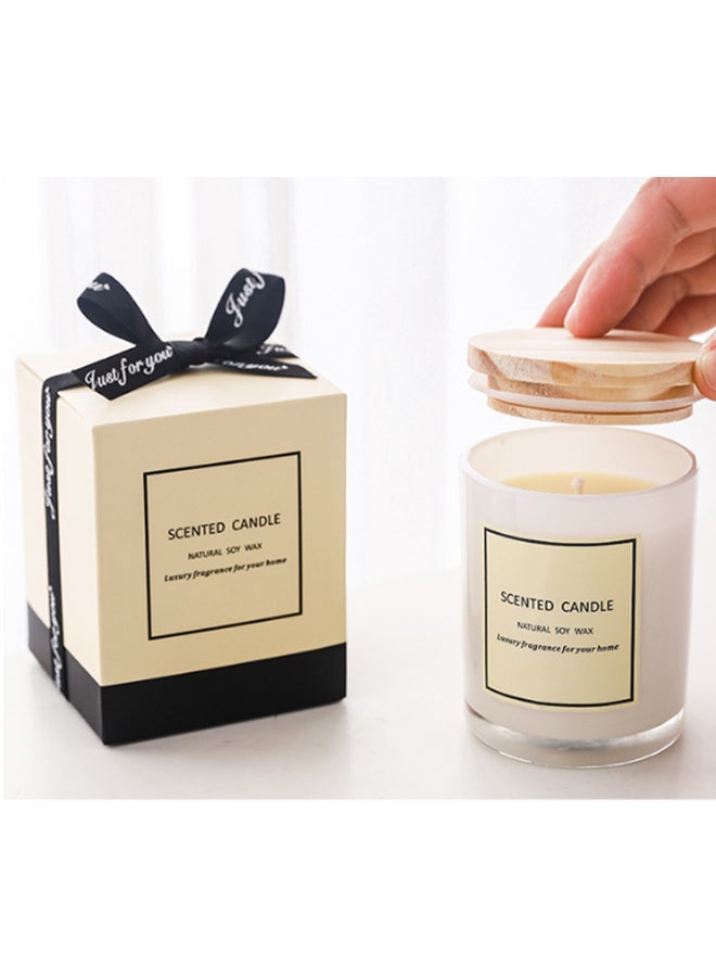 شمعة معطرة برائحة الغابة الخضراء الوارفة (ساحر أوز) - شمعة علاجية مصنوعة من شمع الصويا الطبيعي - رائحة غابات وأعشاب منعشة، احتراق طويل الأمد بدون دخان للاسترخاء في المنزل، ديكور غرفة المعيشة، تخفيف التوتر في المكتب، هدية لها/له - Image 3